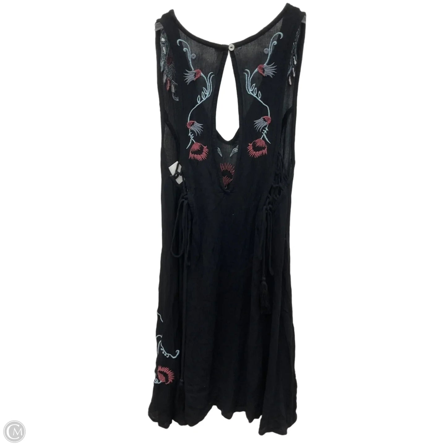 Dress Casual Short By Free People In Black & Blue, Size: Xs