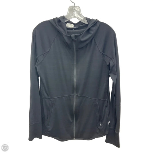 Athletic Jacket By Athleta In Black, Size: M