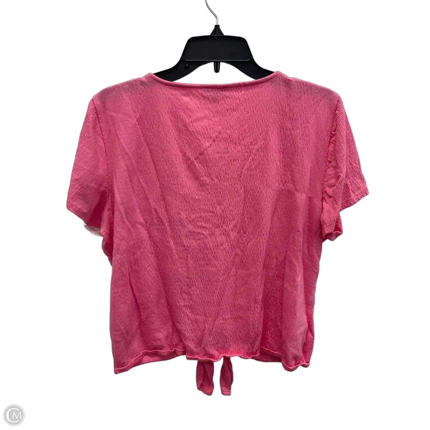 Top Short Sleeve By Talbots In Pink, Size: Mp