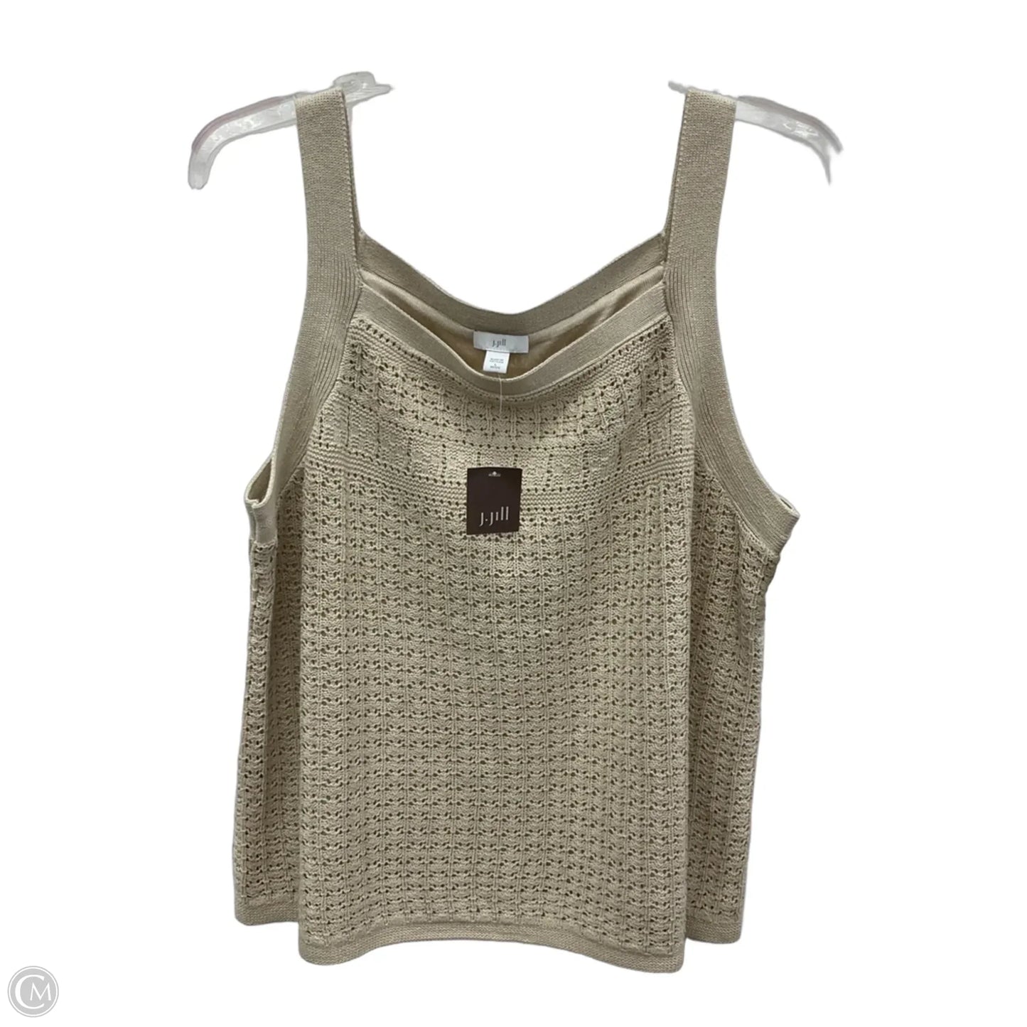 Top Sleeveless By J. Jill In Beige, Size: Lp