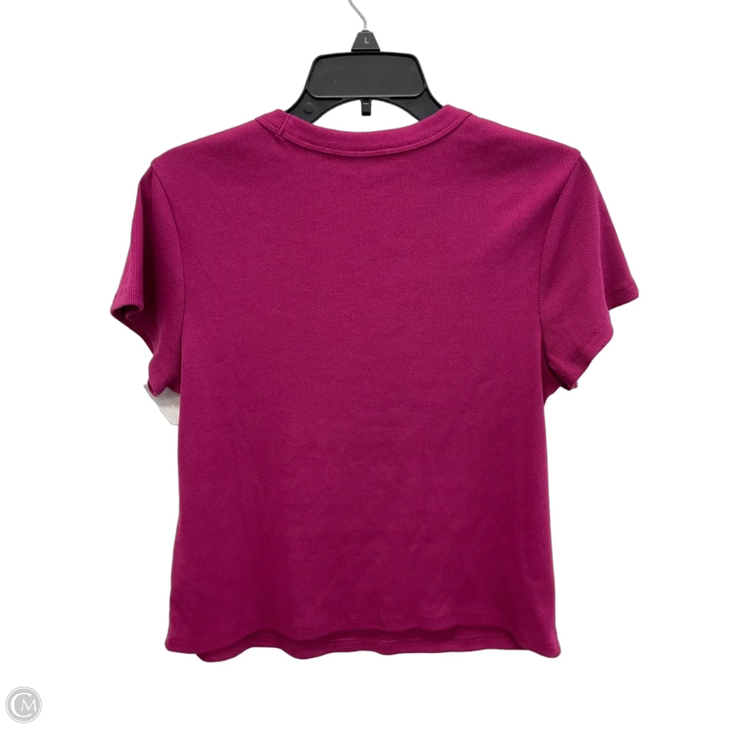 Top Short Sleeve Basic By Old Navy In Pink, Size: Xl