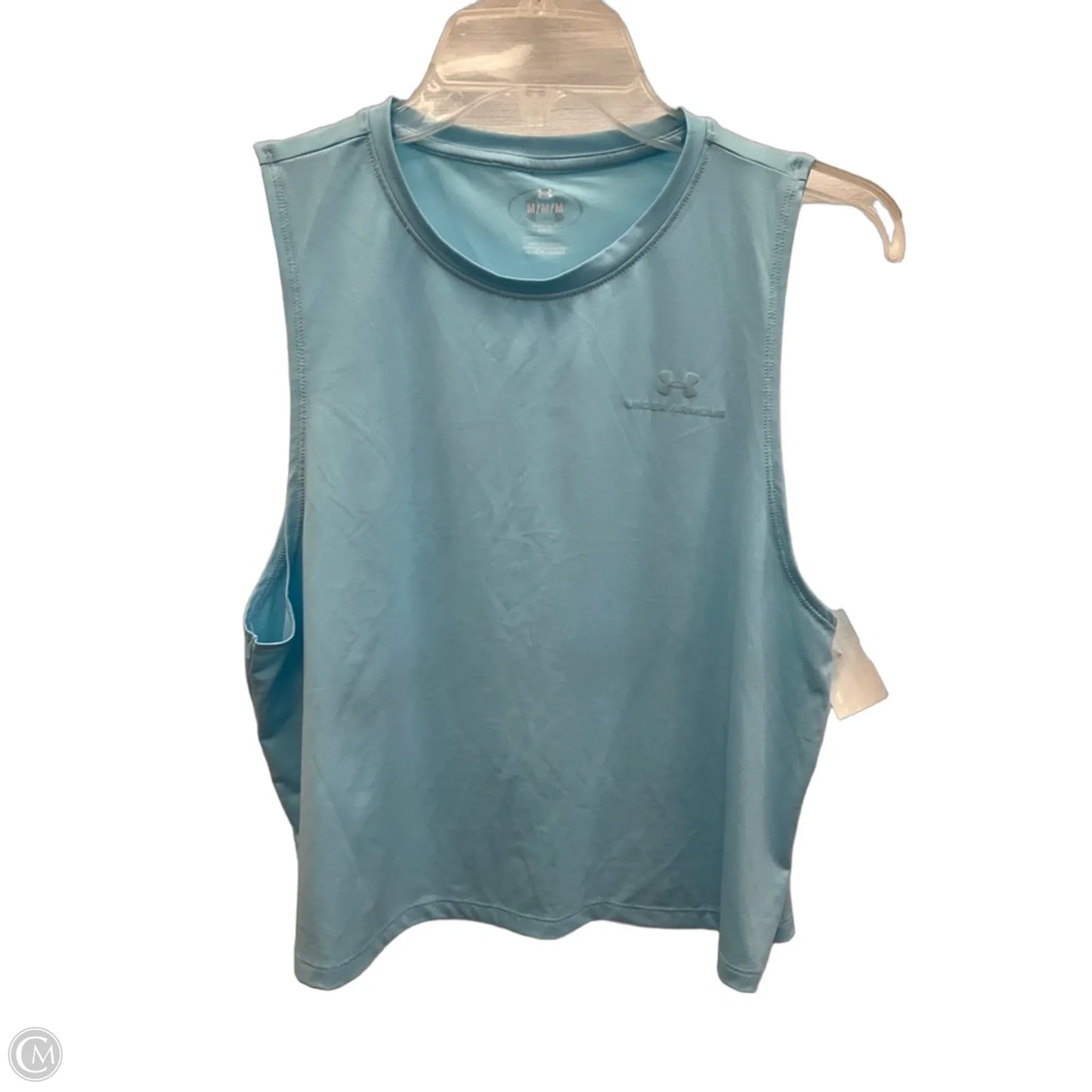 Athletic Tank Top By Under Armour In Blue, Size: M