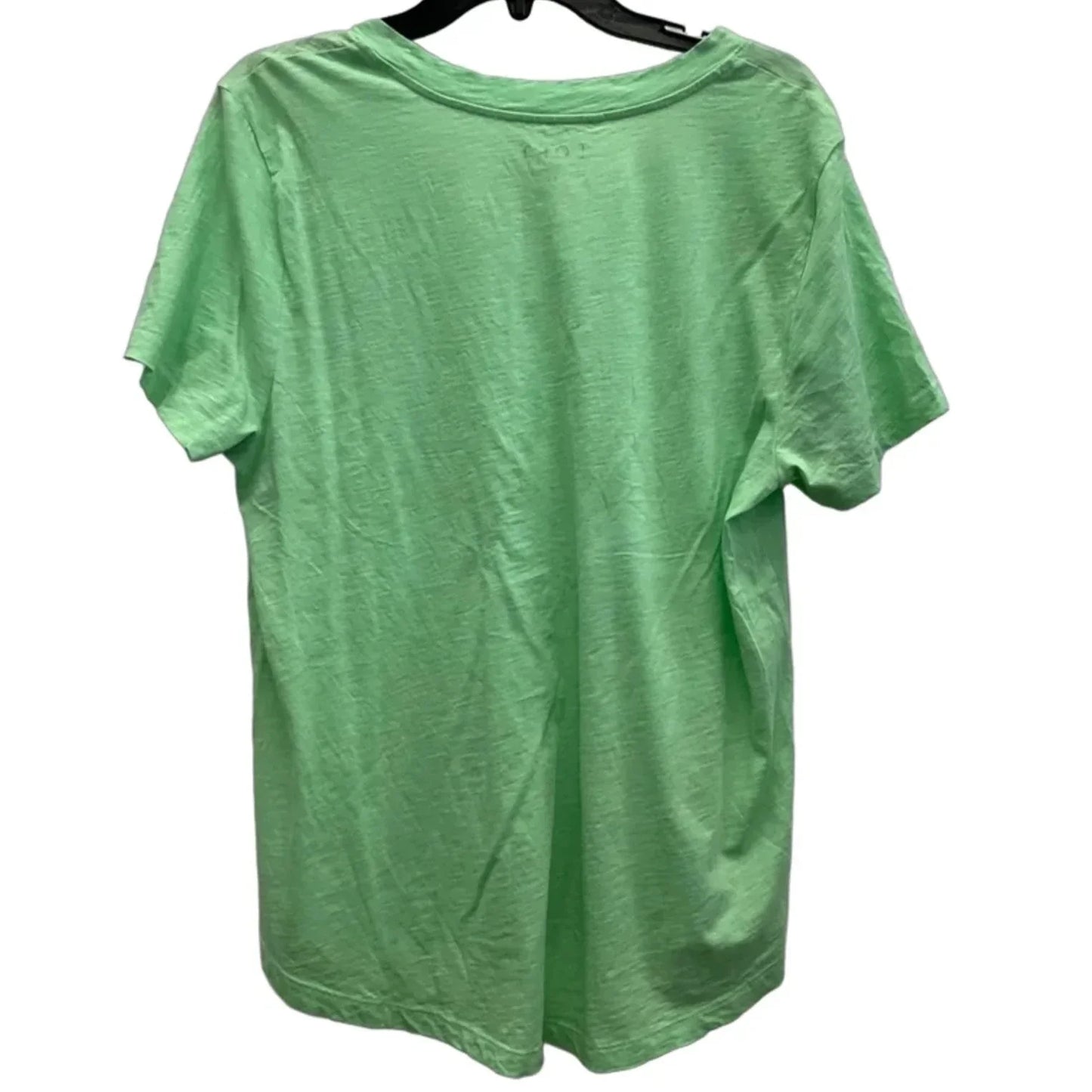 Top Short Sleeve Basic By Loft In Green, Size: Xl