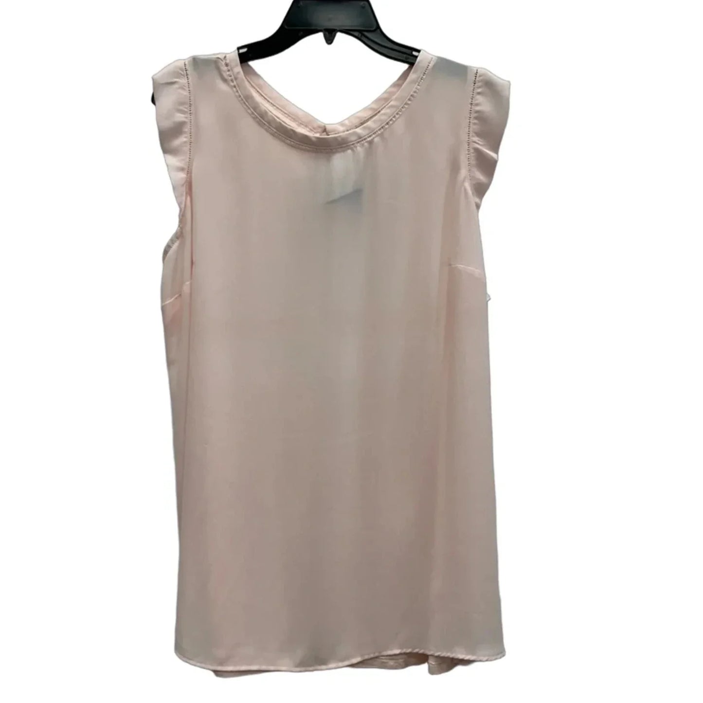 Top Short Sleeve Basic By Loft In Pink, Size: Xl