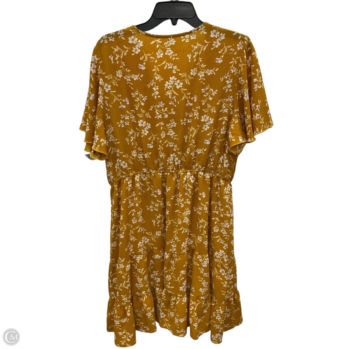 Dress Casual Short By Cmf In Yellow, Size: Xl