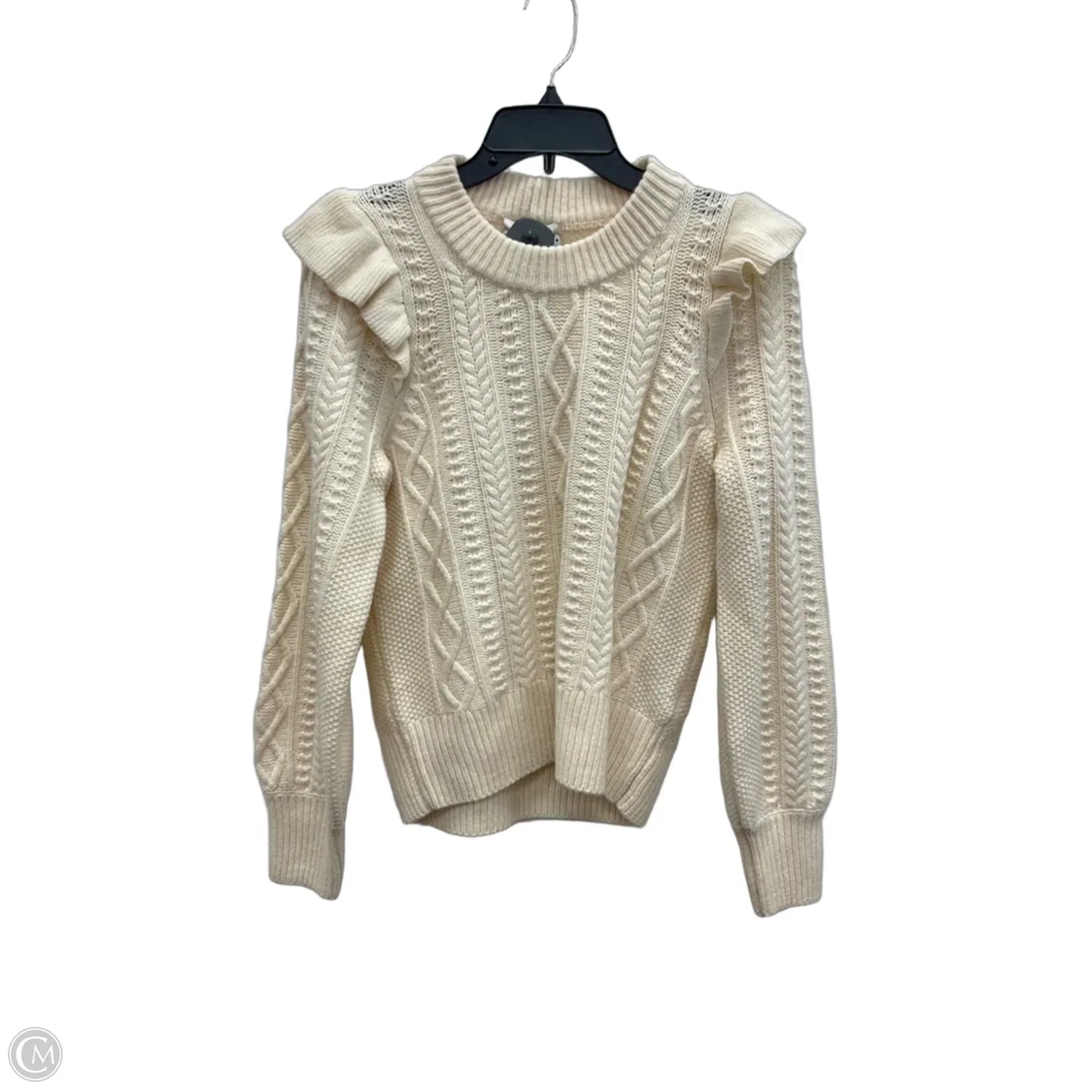 Sweater By Madewell In Cream, Size: S