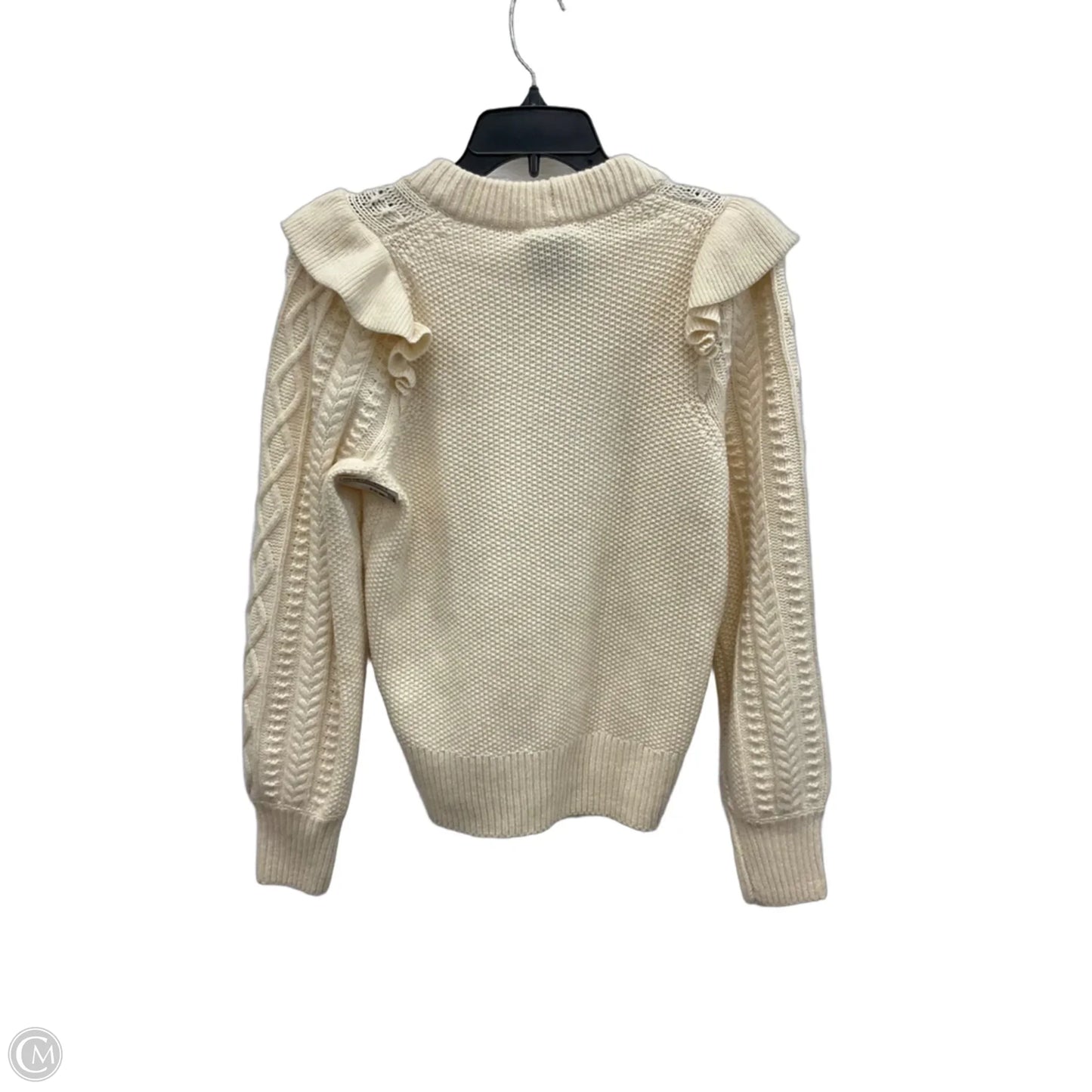 Sweater By Madewell In Cream, Size: S