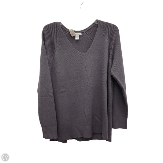 Top Long Sleeve By Athleta In Purple, Size: M