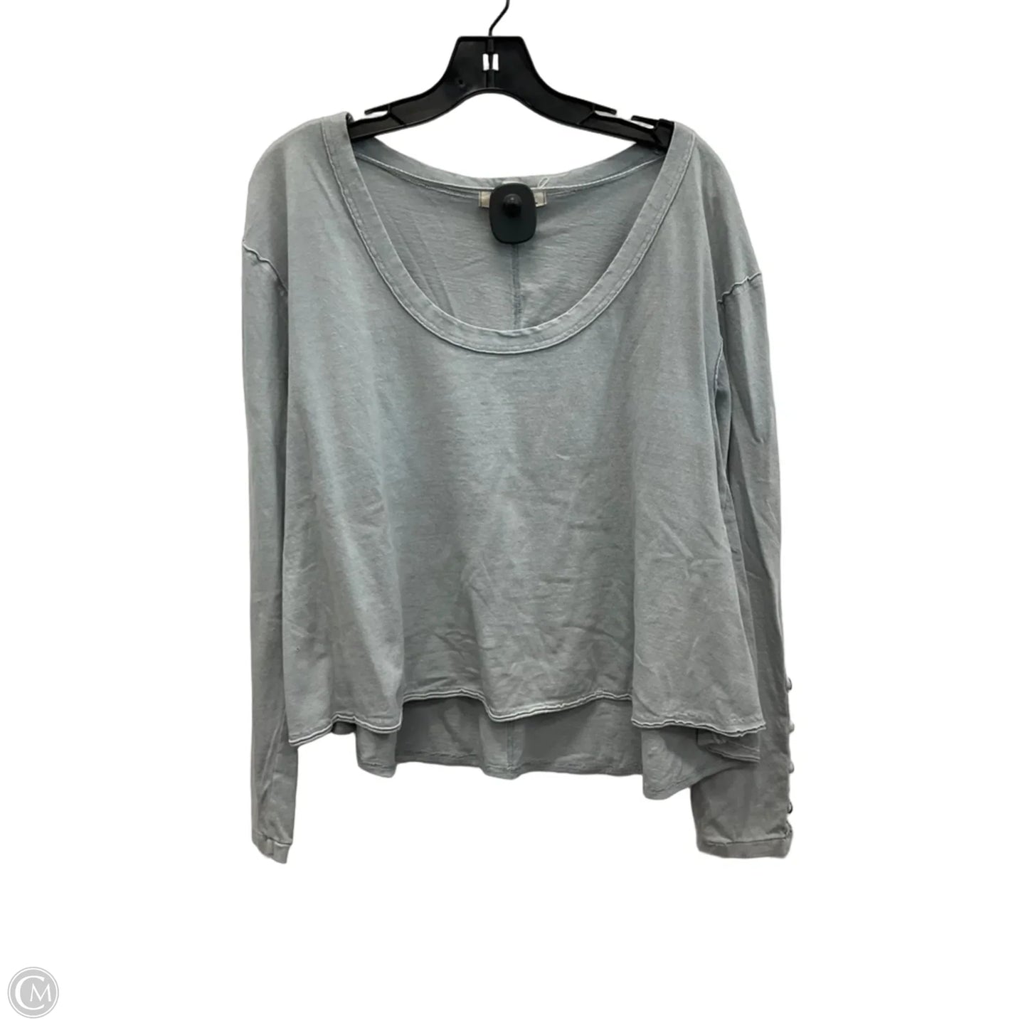 Top Long Sleeve By We The Free In Blue, Size: M