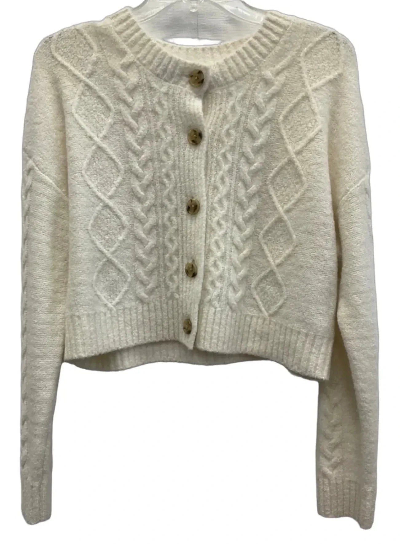 Cardigan By J. Crew In White, Size: M