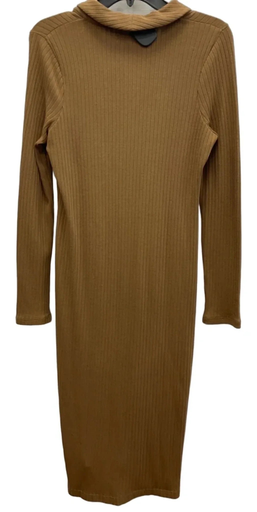 Dress Casual Midi By Madewell In Brown, Size: Mp