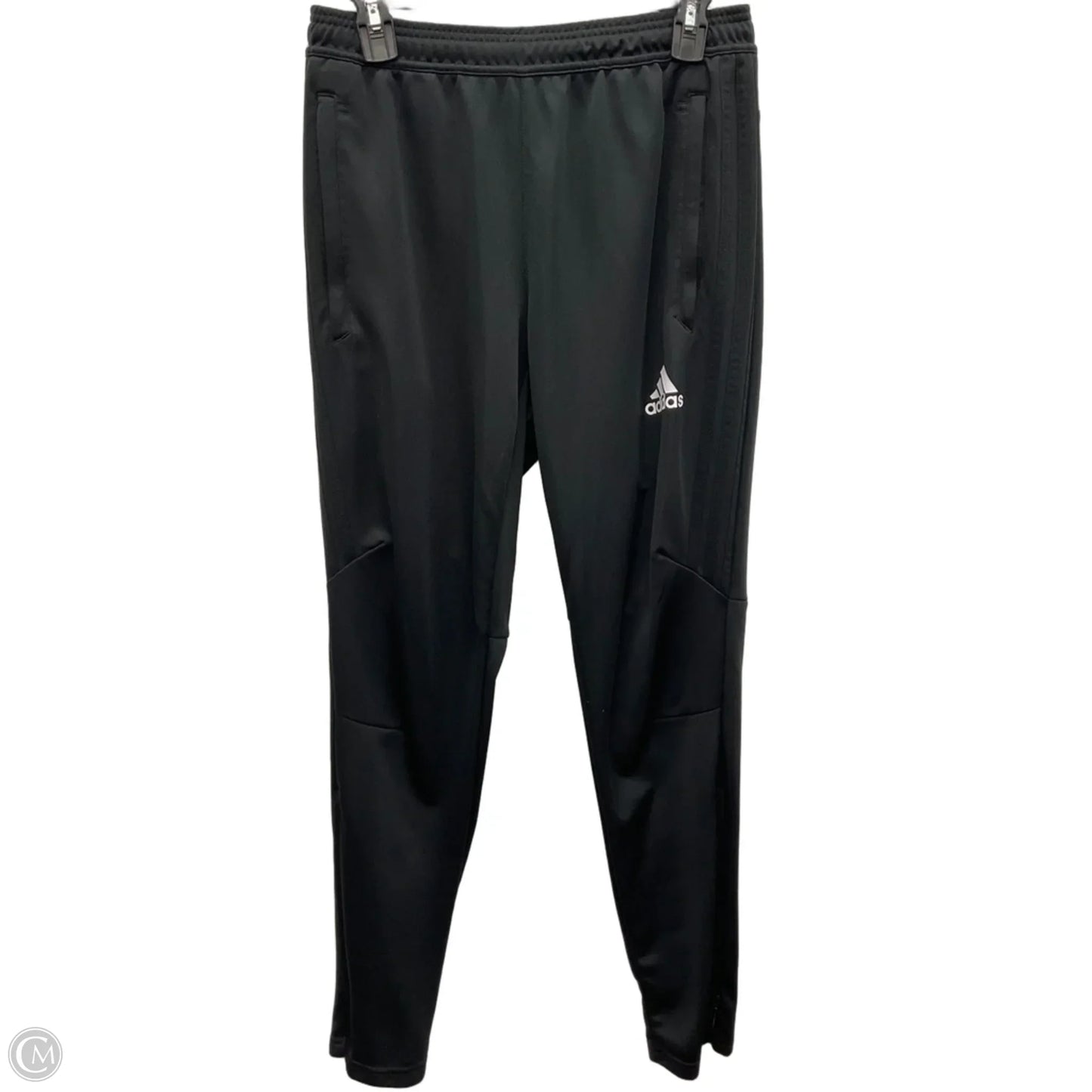 Athletic Pants By Adidas In Black, Size: M
