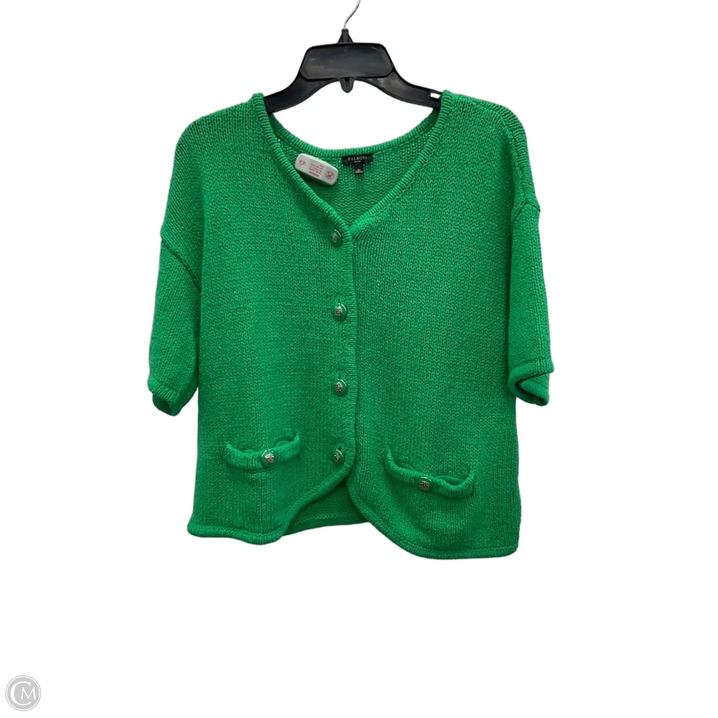 Cardigan By Talbots In Green, Size: Mp