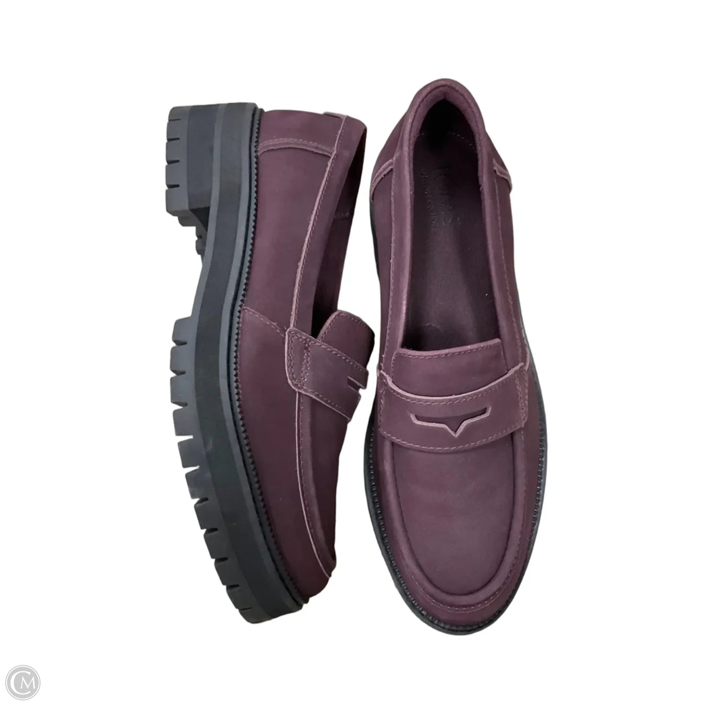 Shoes Flats By Toms In Purple, Size: 7.5