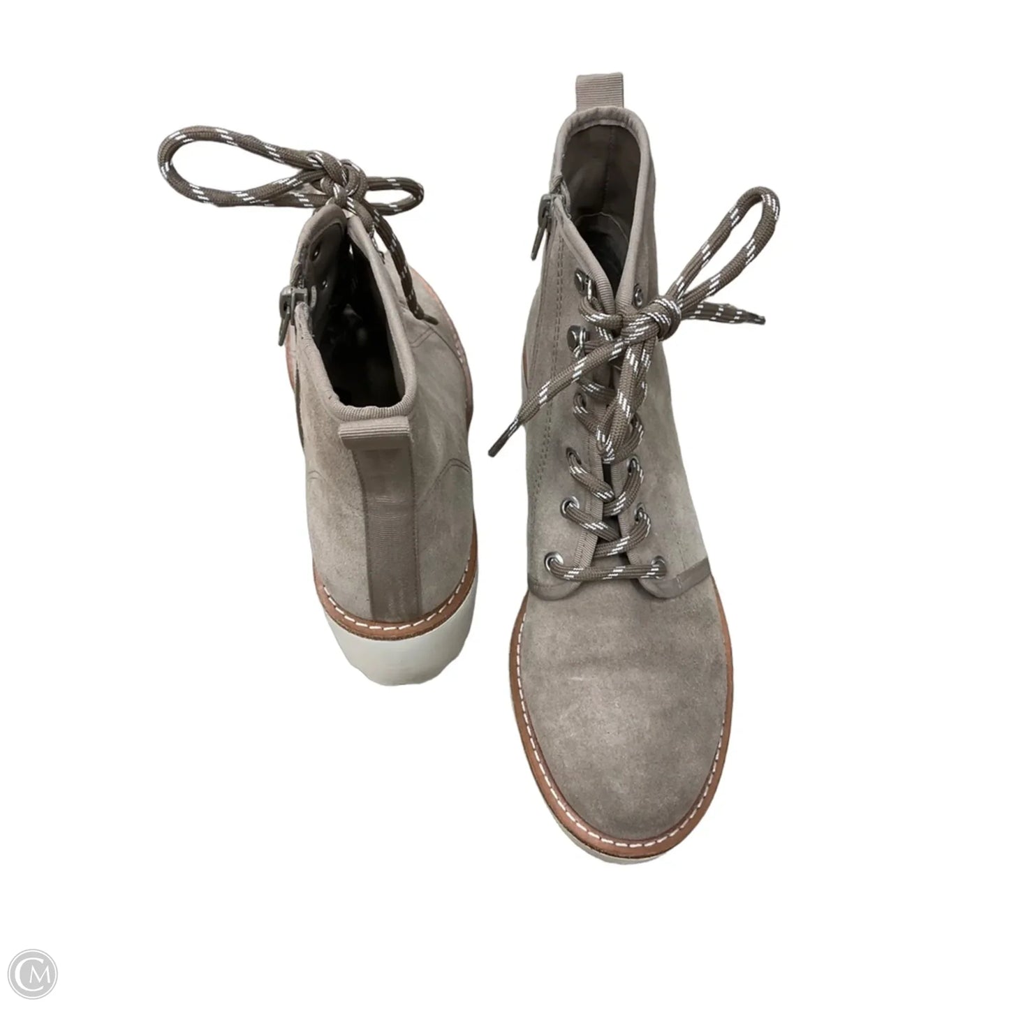 Boots Ankle Flats By Copper Key In Tan, Size: 10