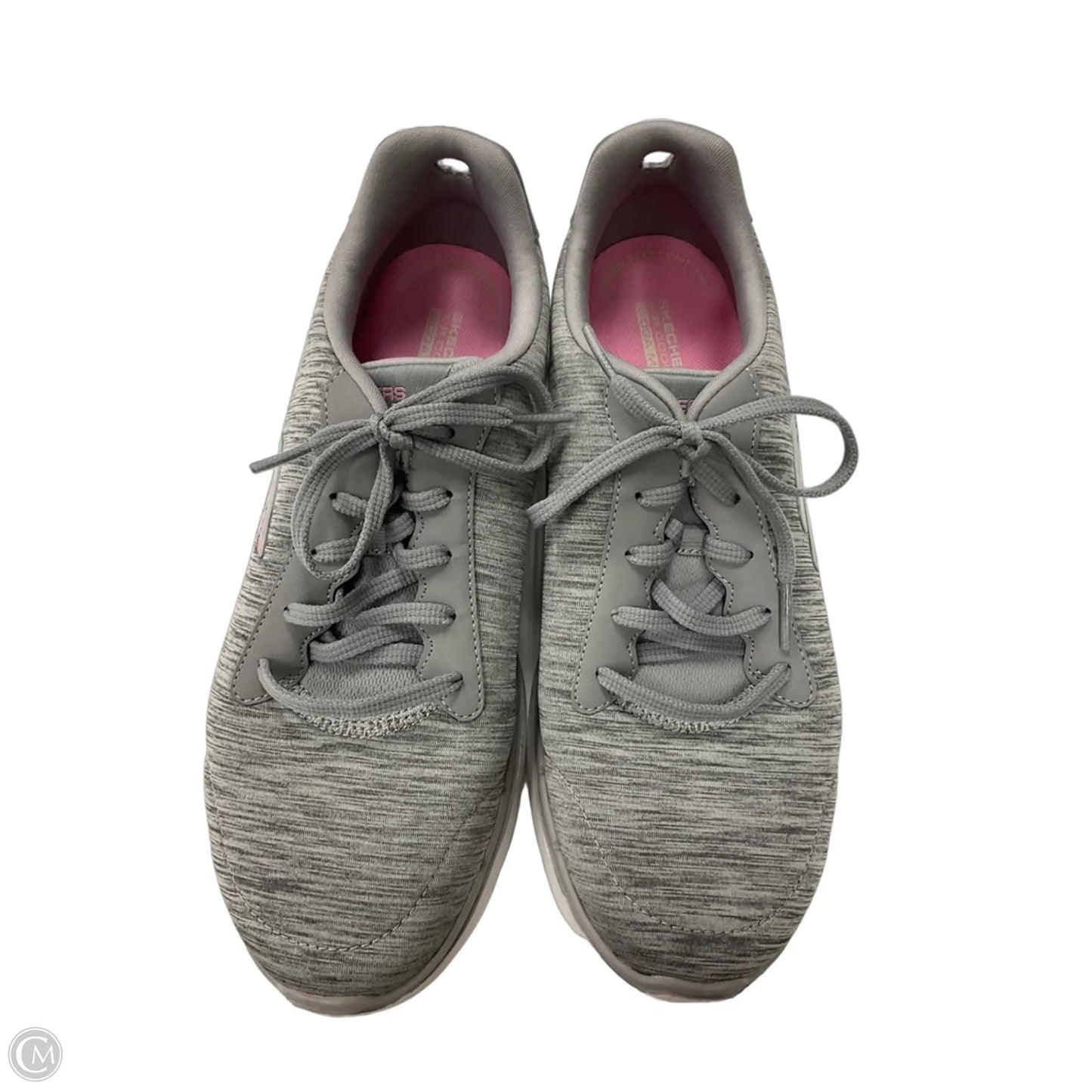 Shoes Athletic By Skechers In Grey, Size: 9