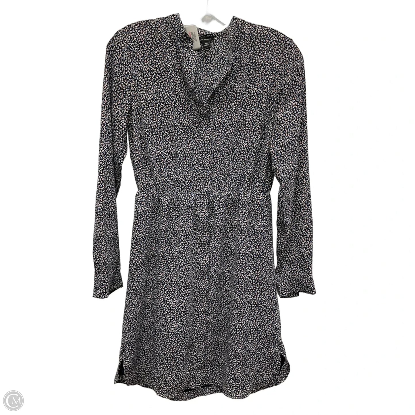 Dress Casual Midi By Ann Taylor In Blue & Pink, Size: Xs