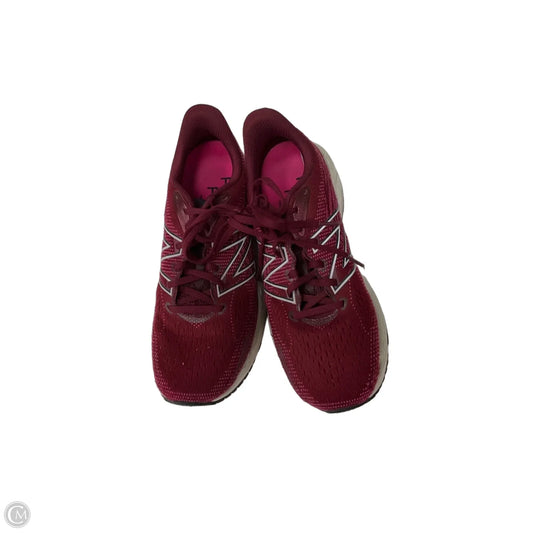 Shoes Athletic By New Balance In Maroon, Size: 10.5
