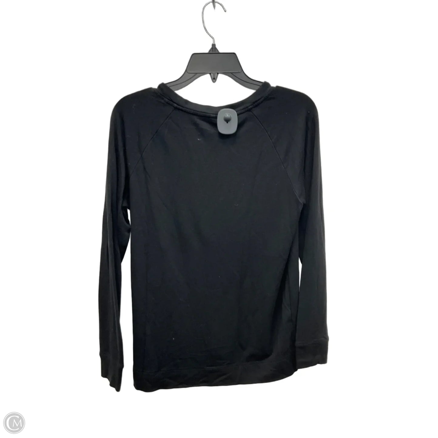 Top Long Sleeve By Lou And Grey In Black, Size: S