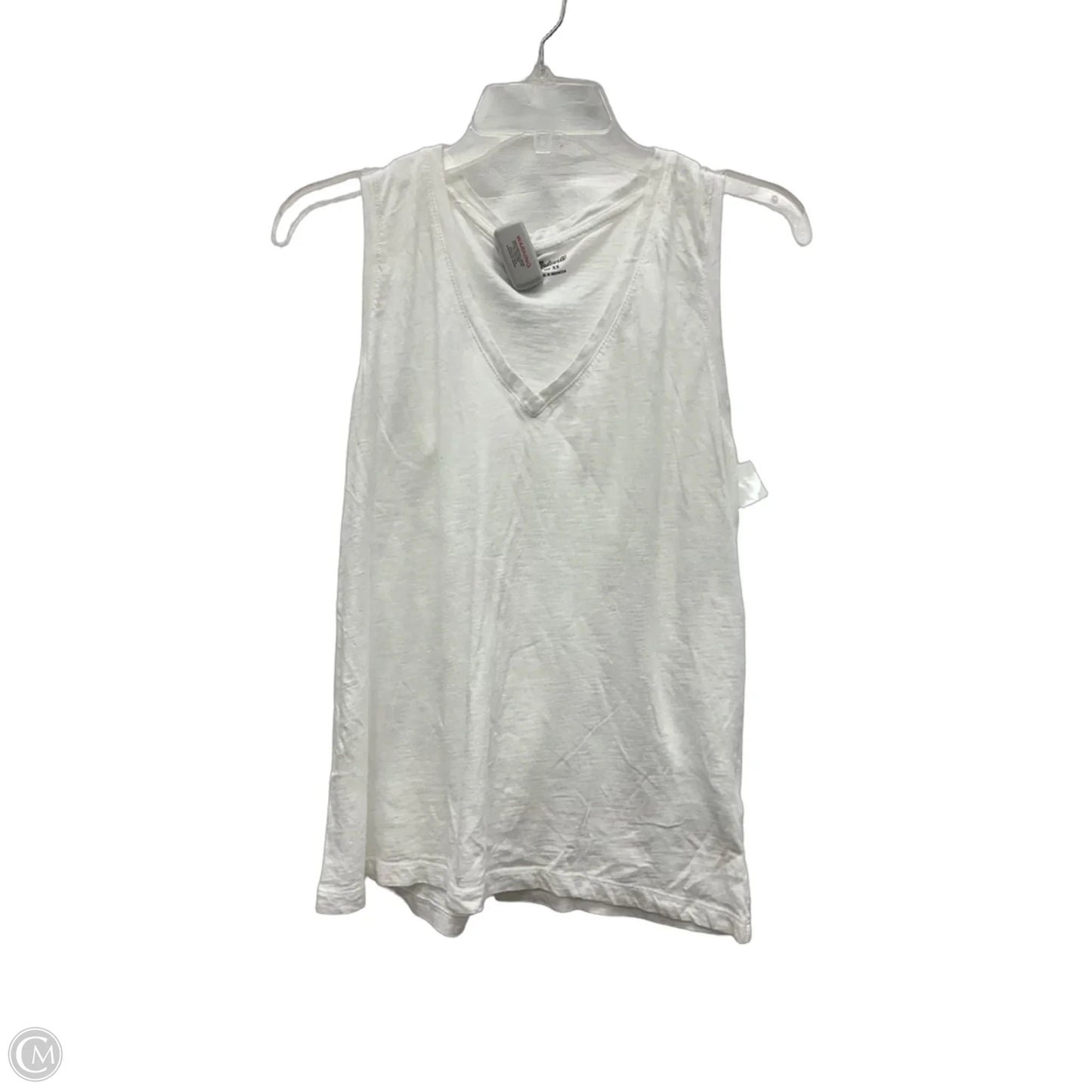 Tank Top By Madewell In White, Size: Xs