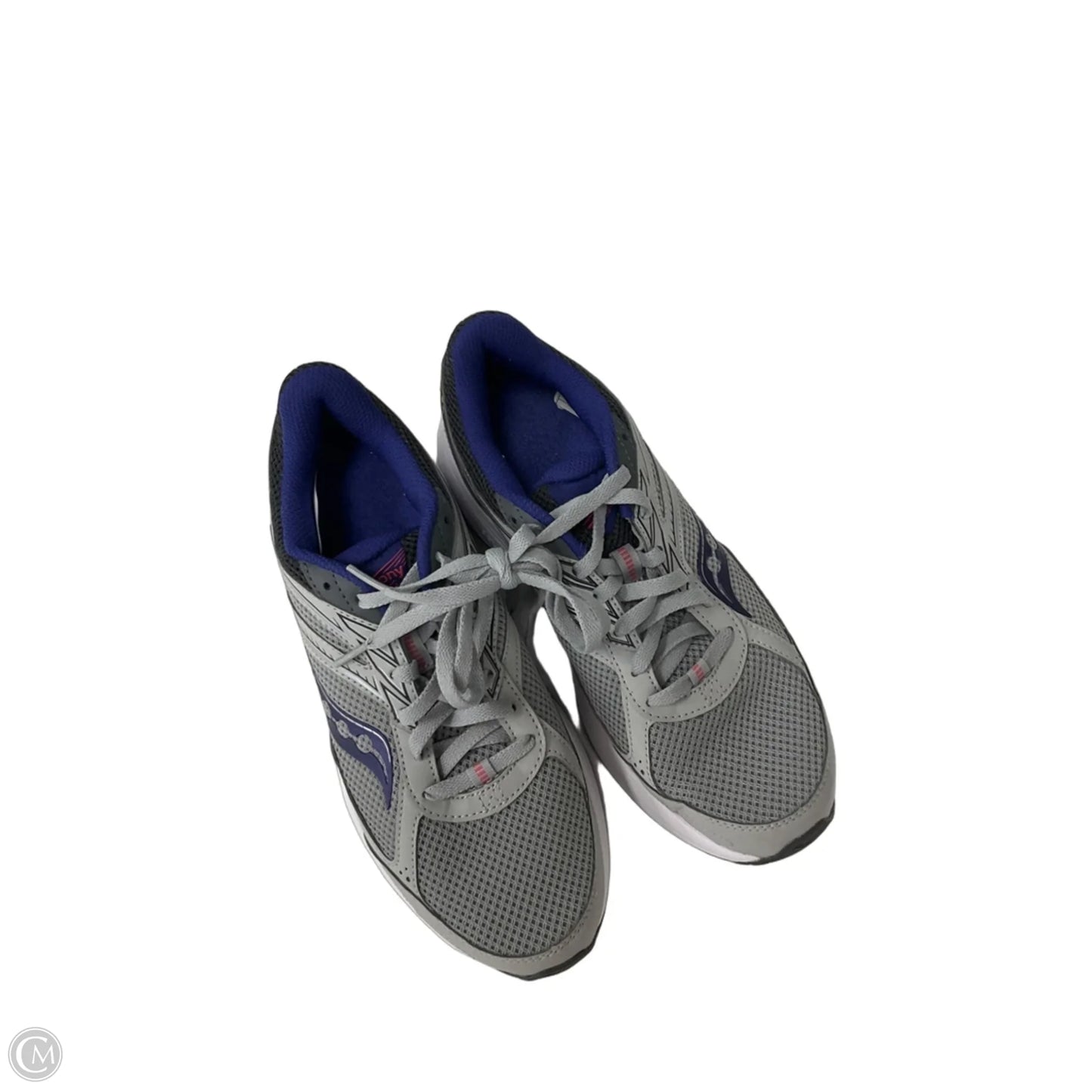 Shoes Athletic By Saucony In Grey & Purple, Size: 9.5
