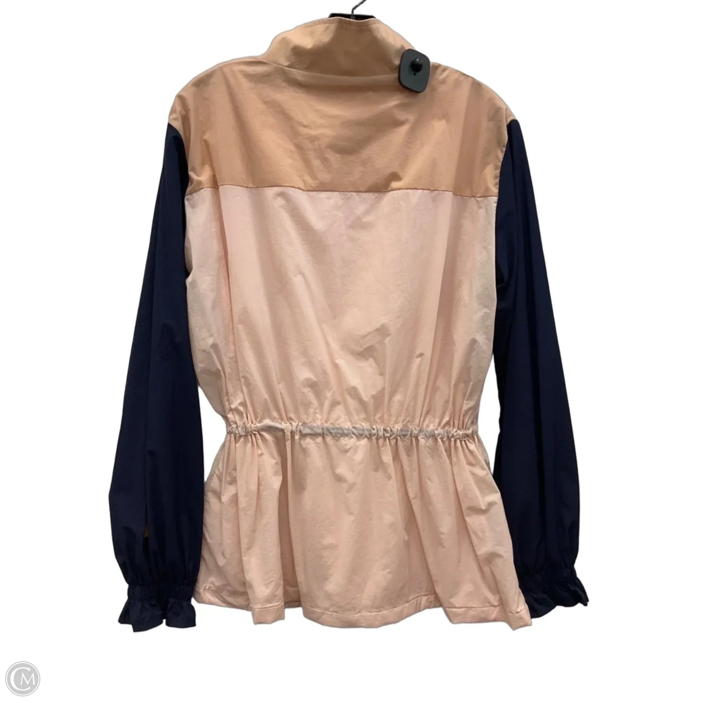 Jacket Windbreaker By The Upside In Blue & Pink, Size: S