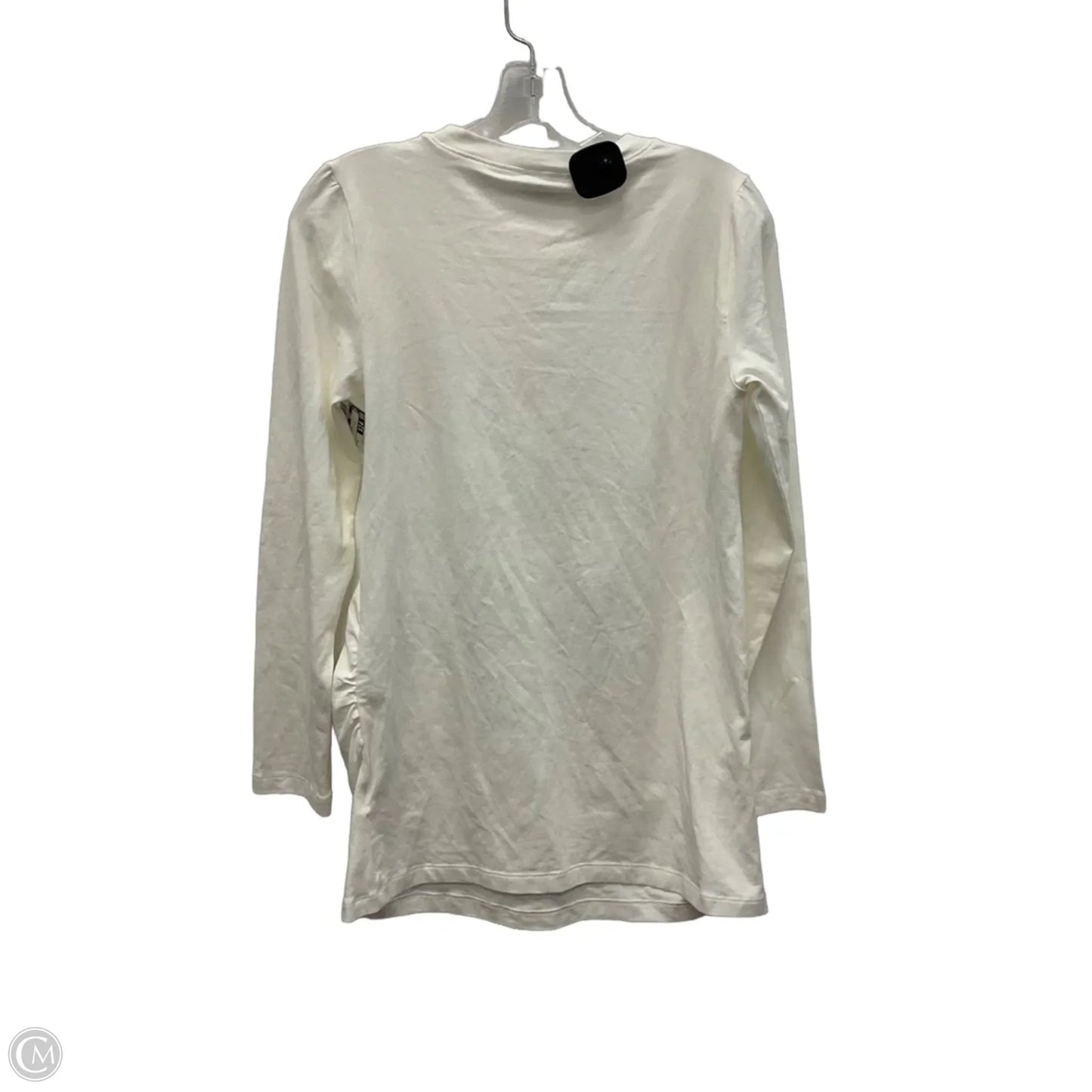 Top Long Sleeve Basic By J. Crew In White, Size: M