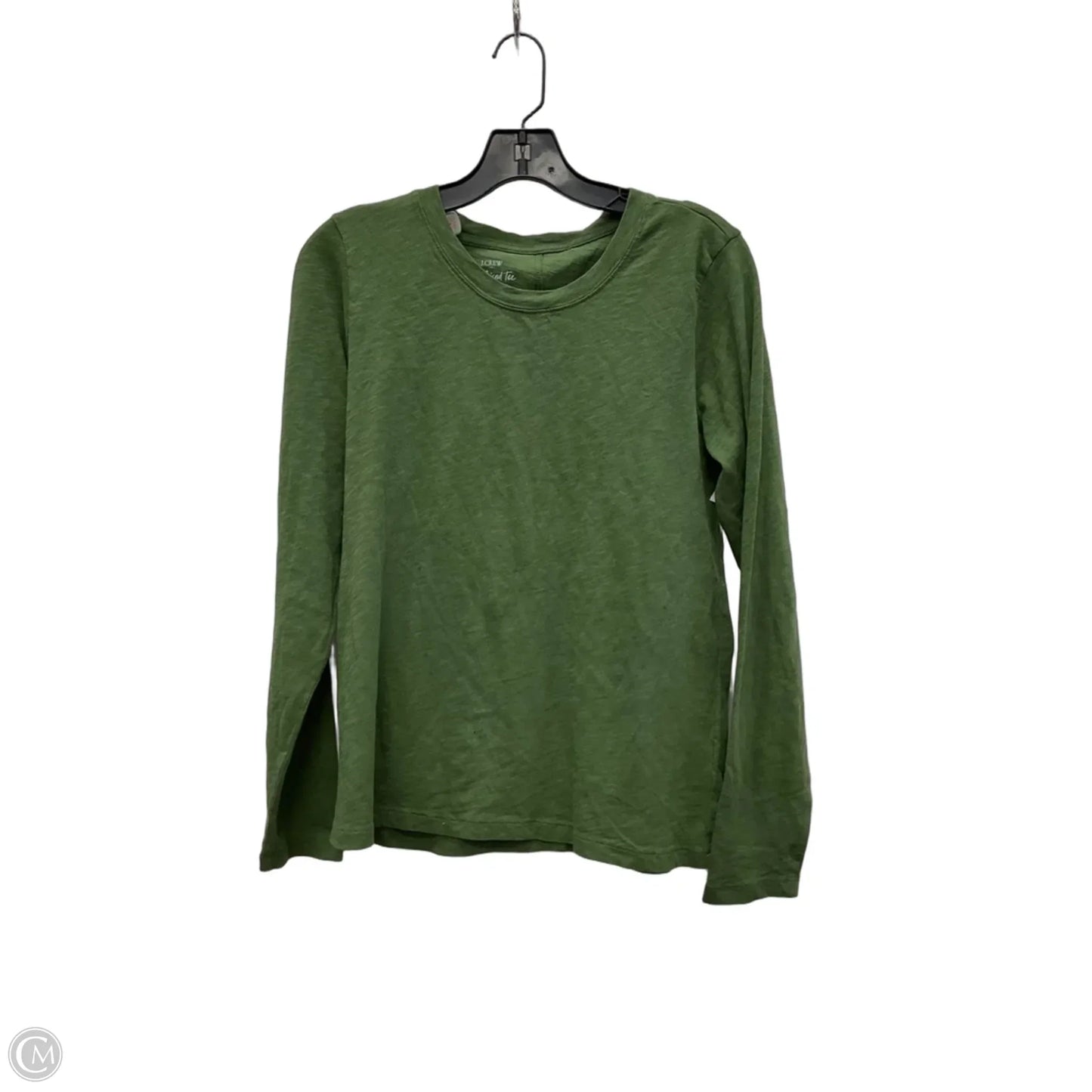 Top Long Sleeve Basic By J. Crew In Green, Size: M