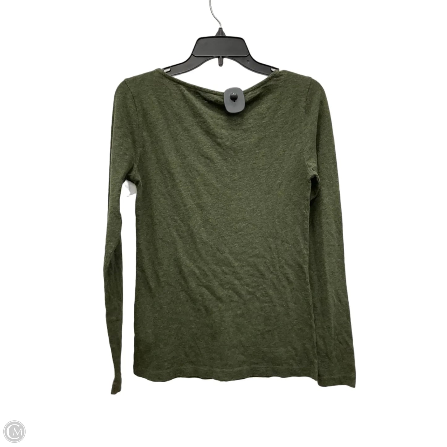 Top Long Sleeve Basic By J. Crew In Green, Size: S