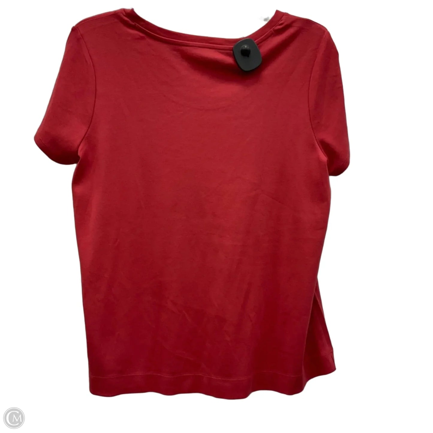Top Short Sleeve Basic By J. Jill In Red, Size: Lp