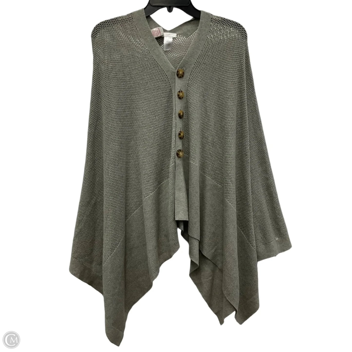 Shawl By J. Jill In Grey, Size: Osfm