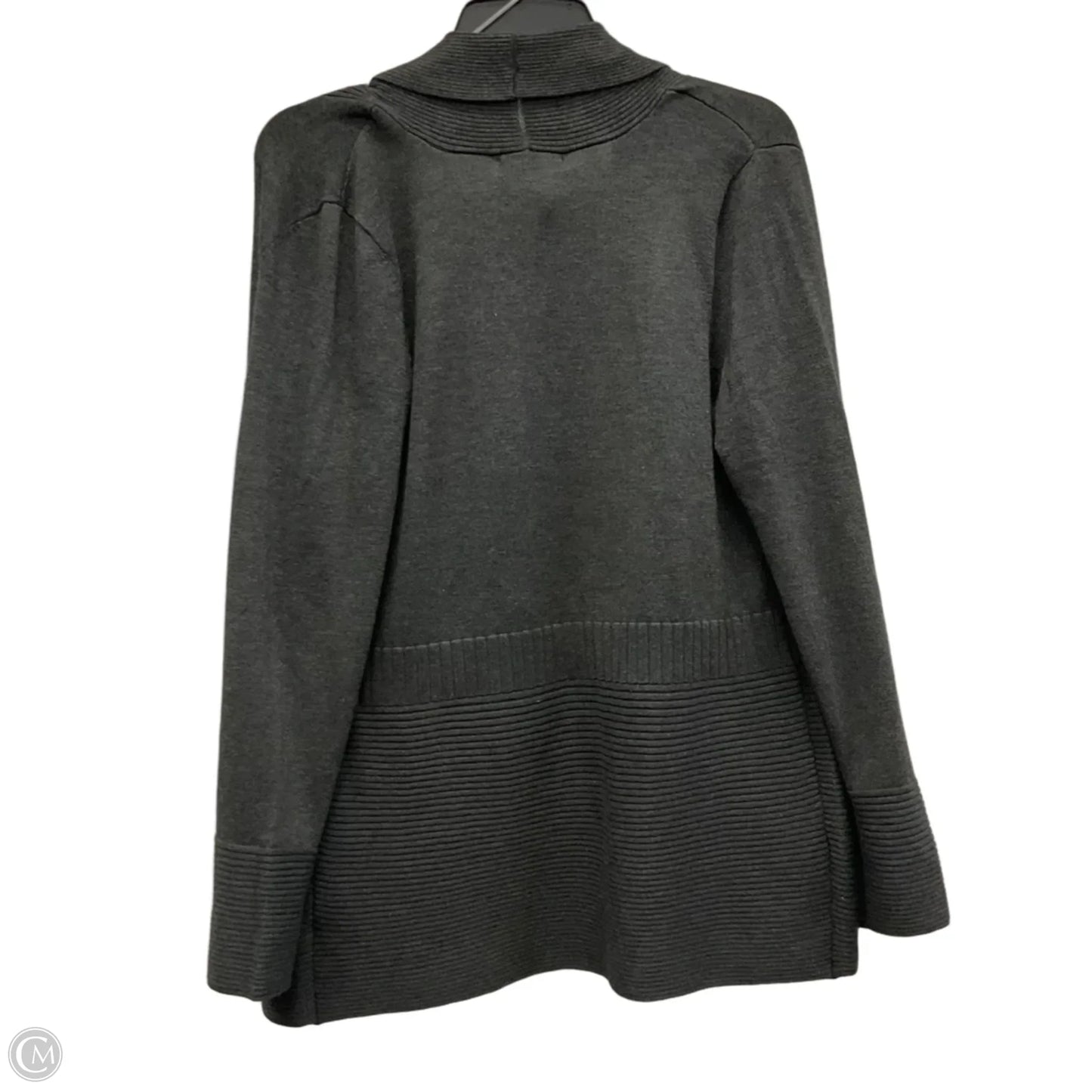 Cardigan By Liz Claiborne In Grey, Size: S