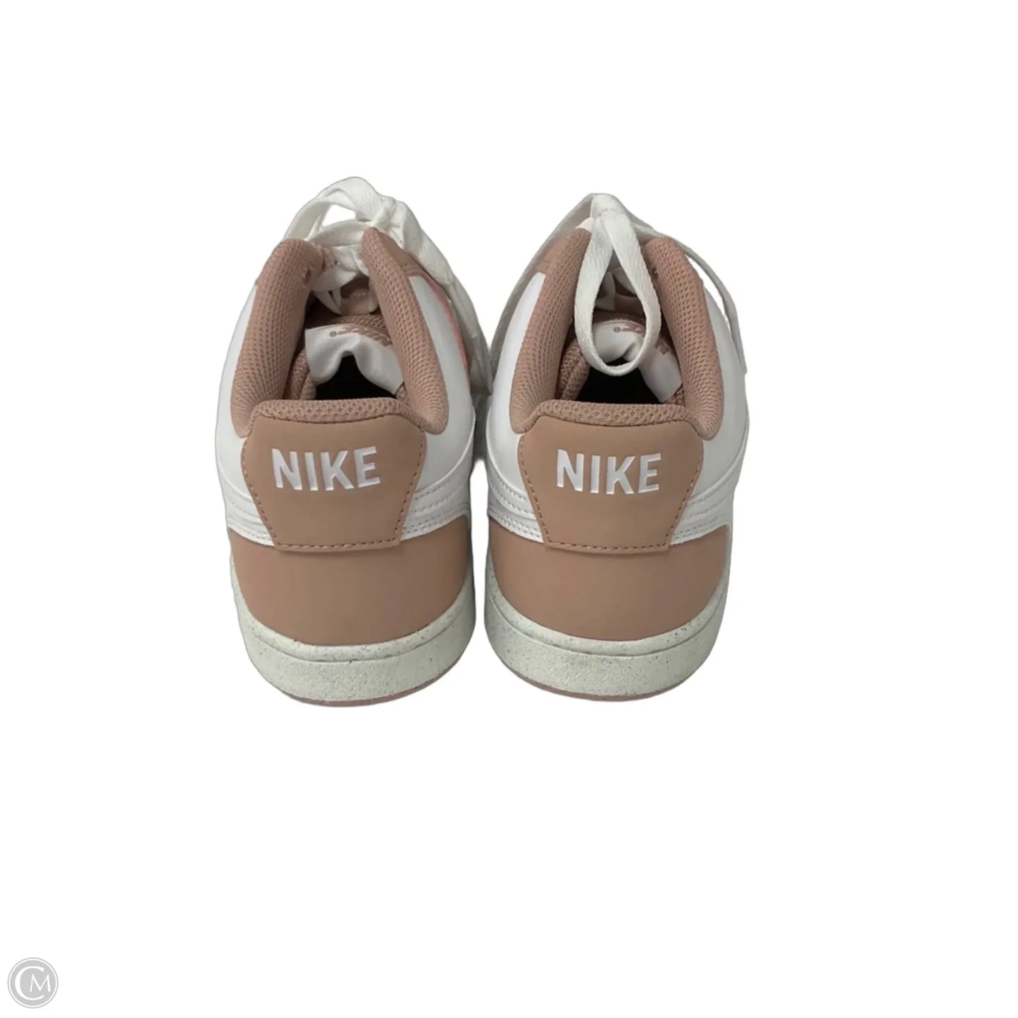 Shoes Sneakers By Nike In Pink & White, Size: 9