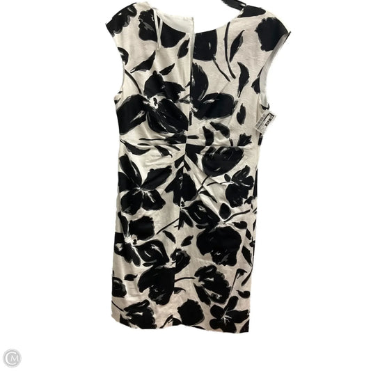 Dress Casual Short By Jessica Howard In Black & White, Size: 14