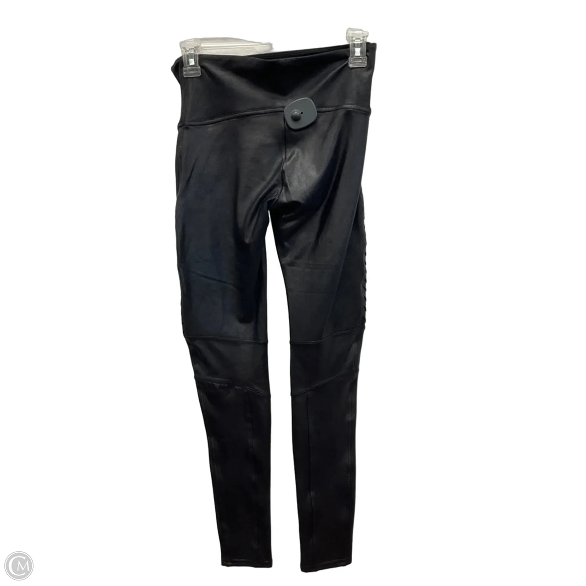 Athletic Leggings By Spanx In Black, Size: M
