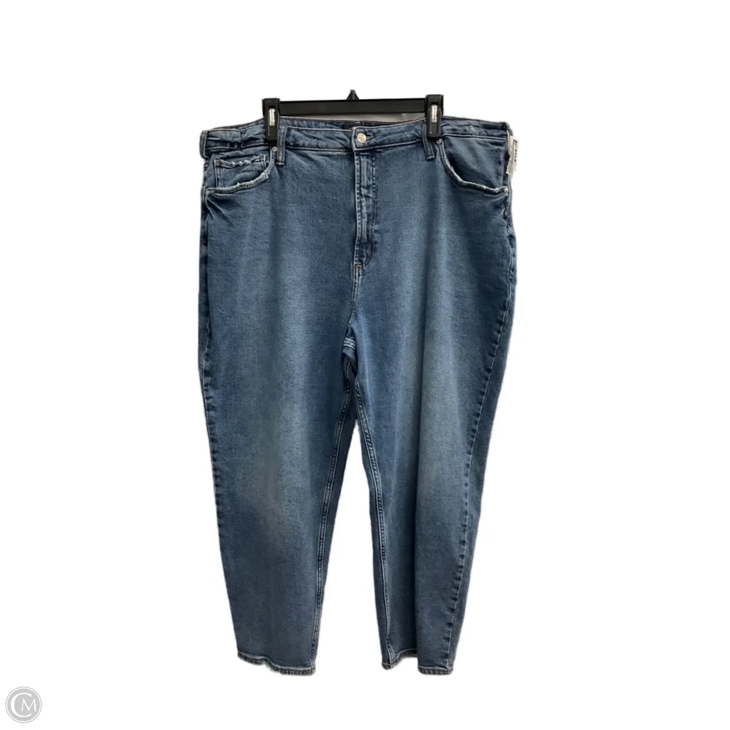 Jeans Straight By Silver In Blue Denim, Size: 22