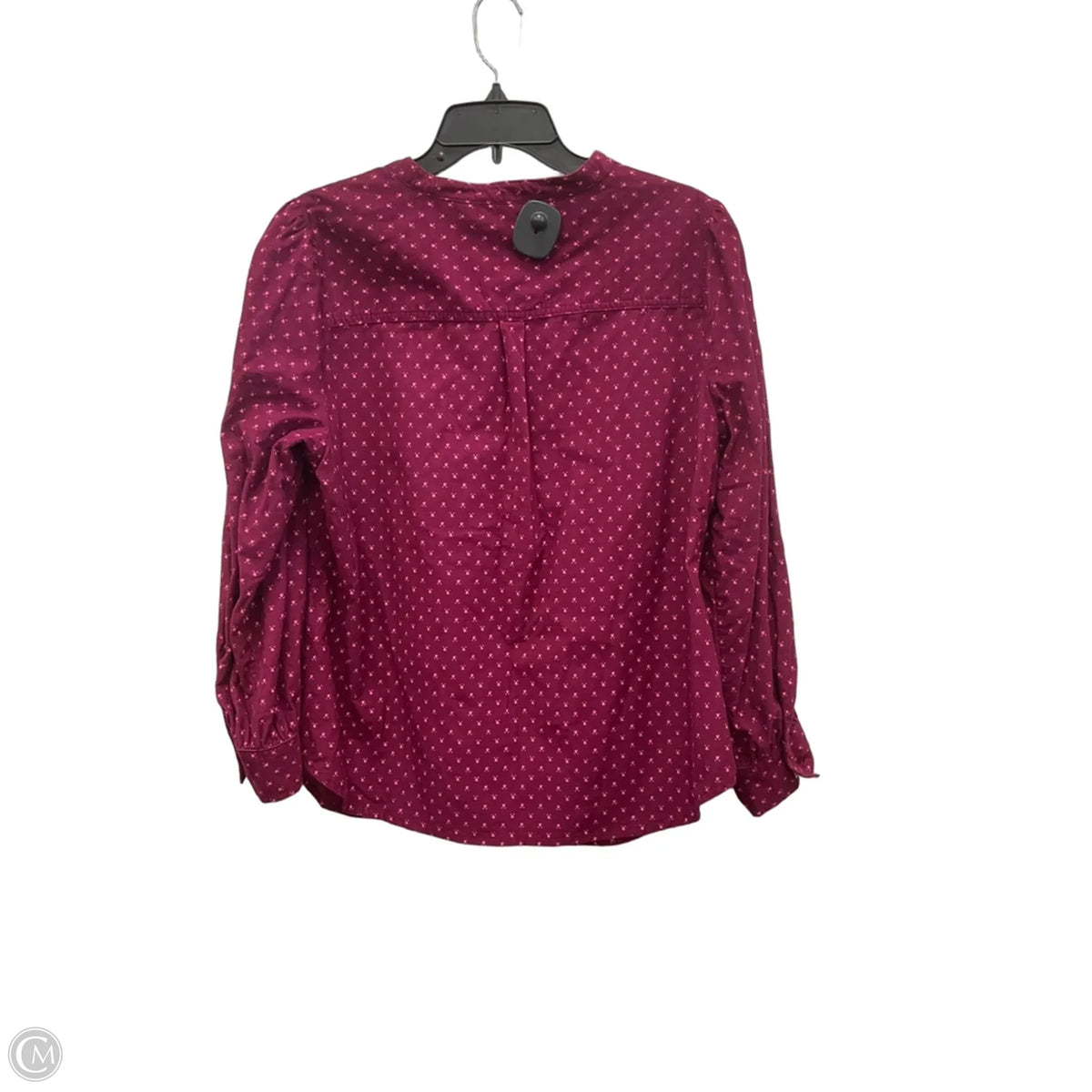 Top Long Sleeve By Talbots In Pink, Size: 1x