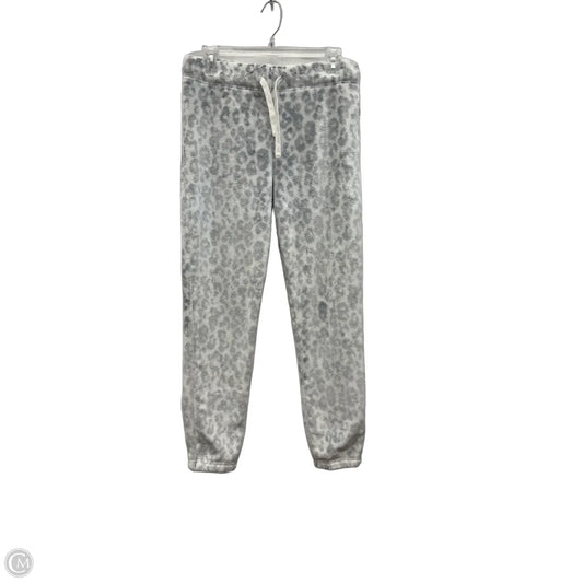 Pants Designer By Ugg In Grey & White, Size: M