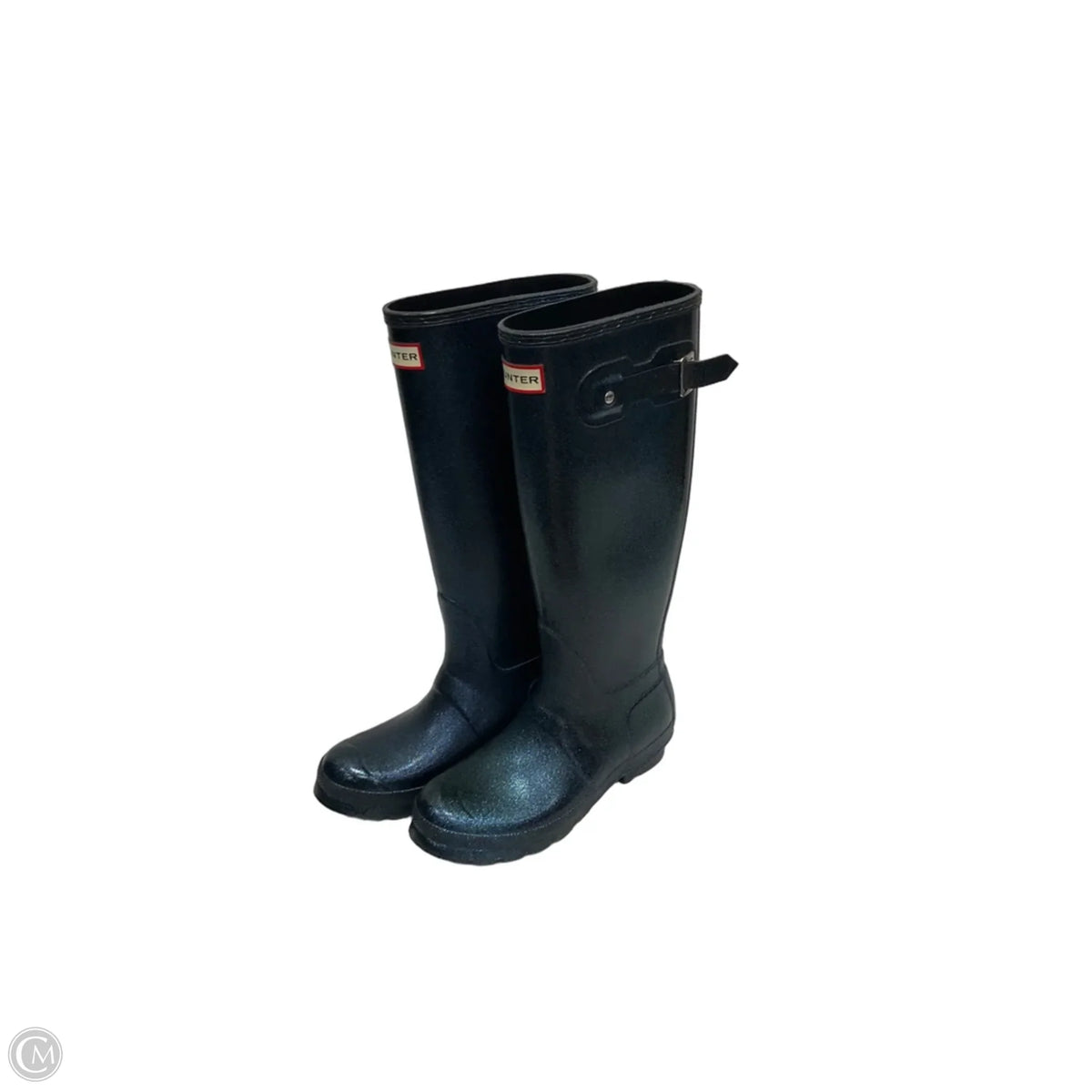 Boots Designer By Hunter In Blue, Size: 6