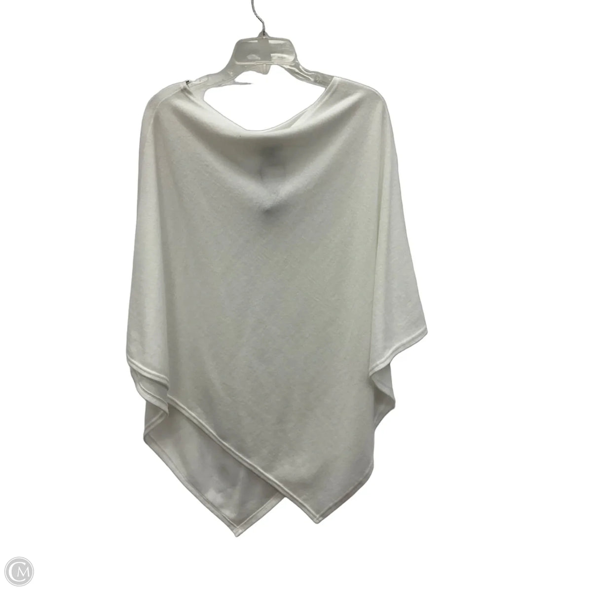 Poncho By Coco And Carmen In White, Size: Osfm