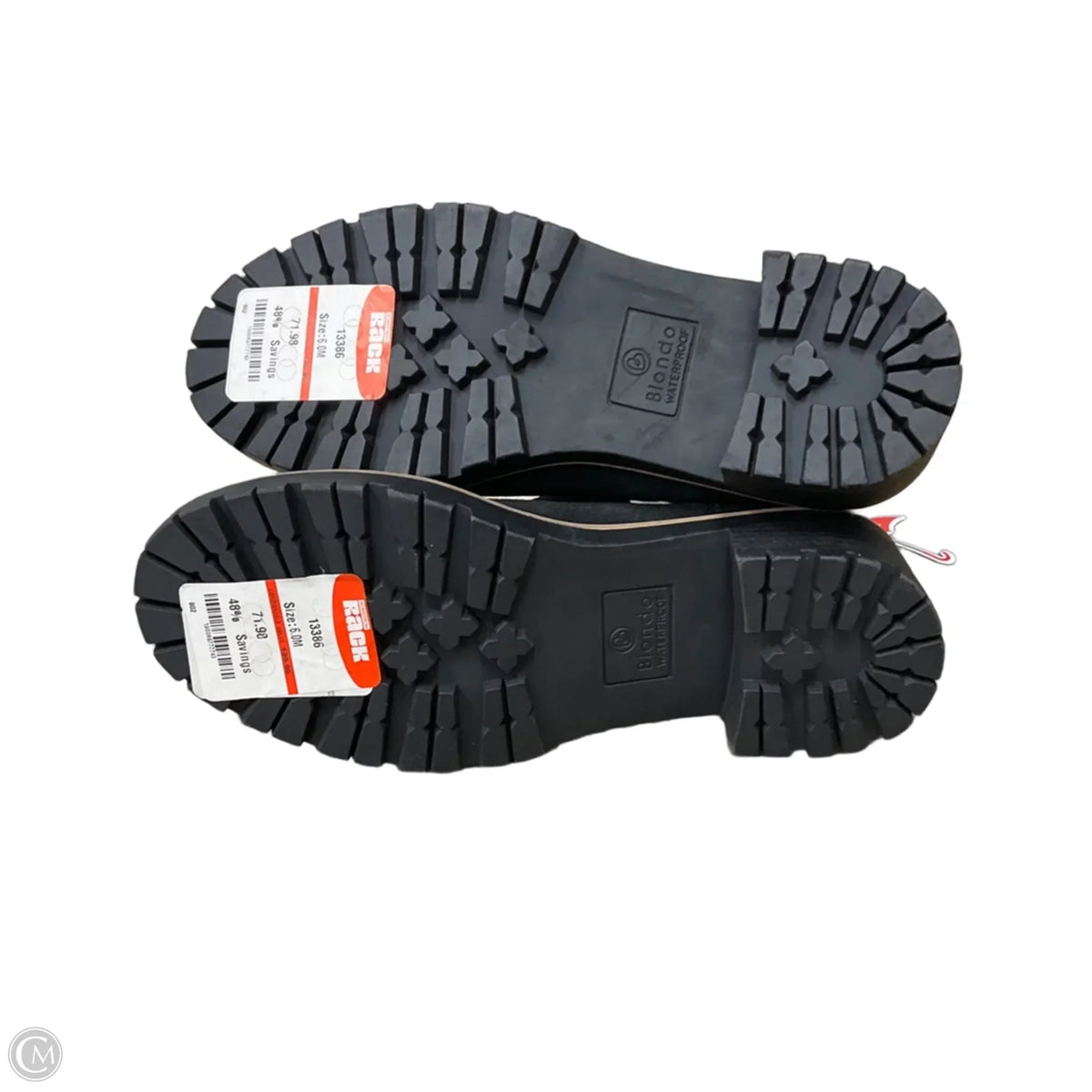 Boots Ankle Flats By Blondo In Black, Size: 6