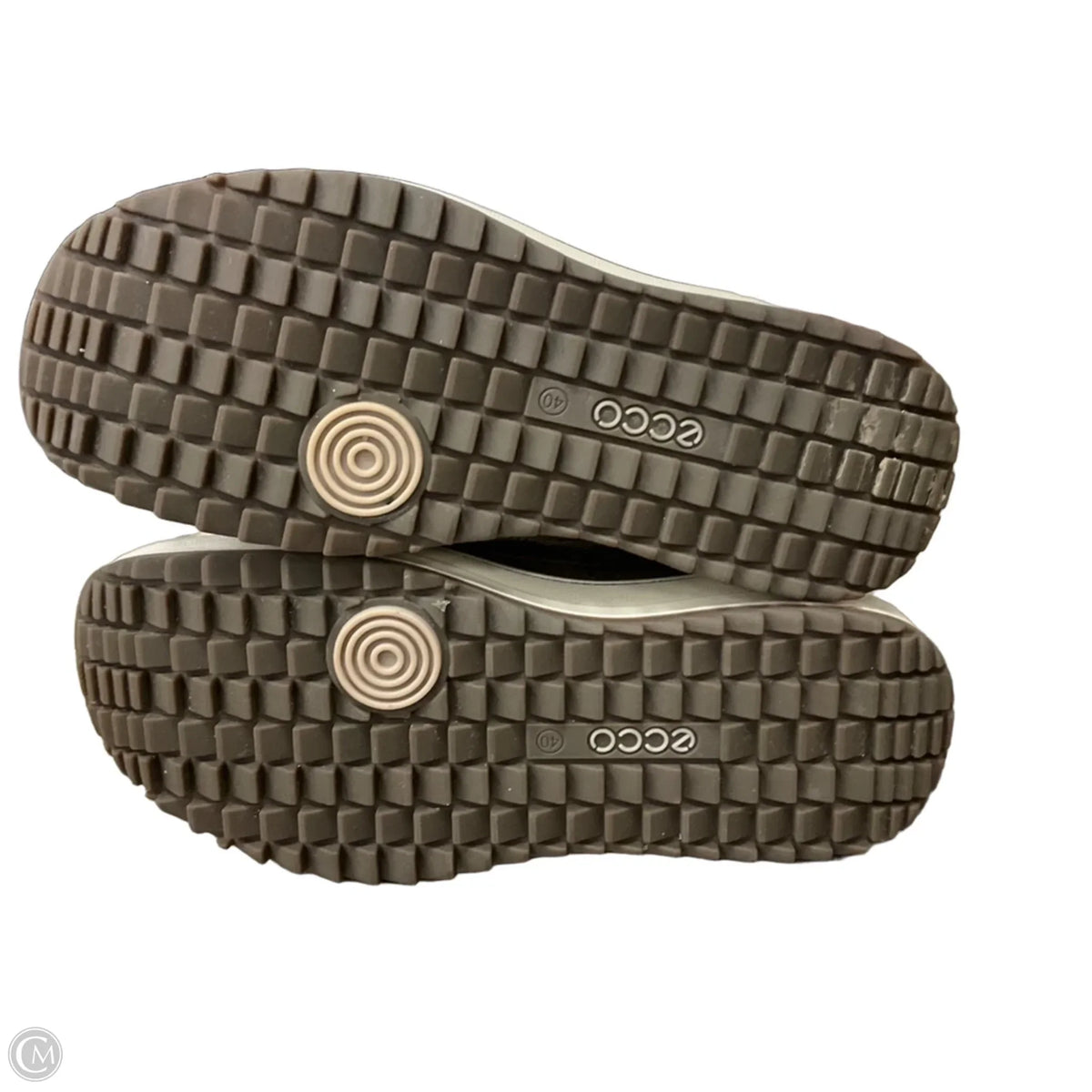Boots Knee Flats By Ecco In Brown, Size: 10