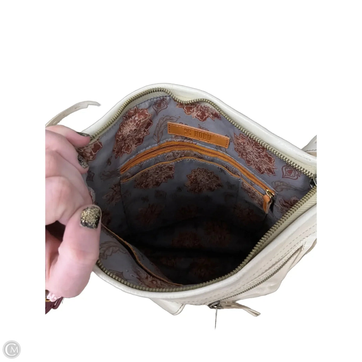 Crossbody Leather By Hobo Intl, Size: Medium