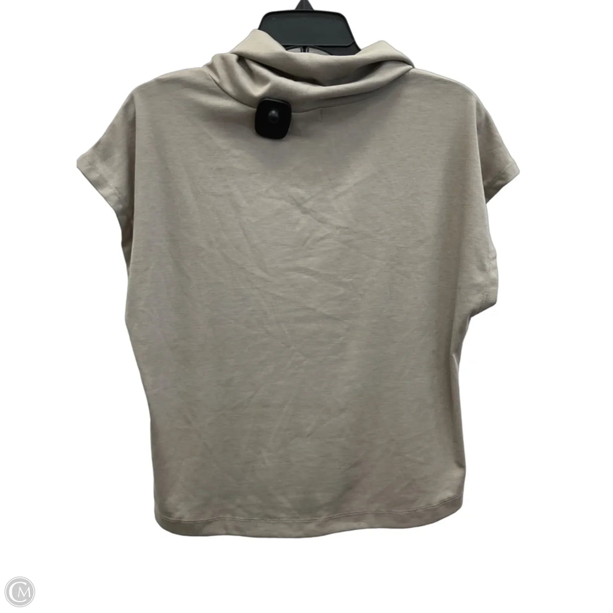 Top Short Sleeve By Evereve In Grey, Size: M
