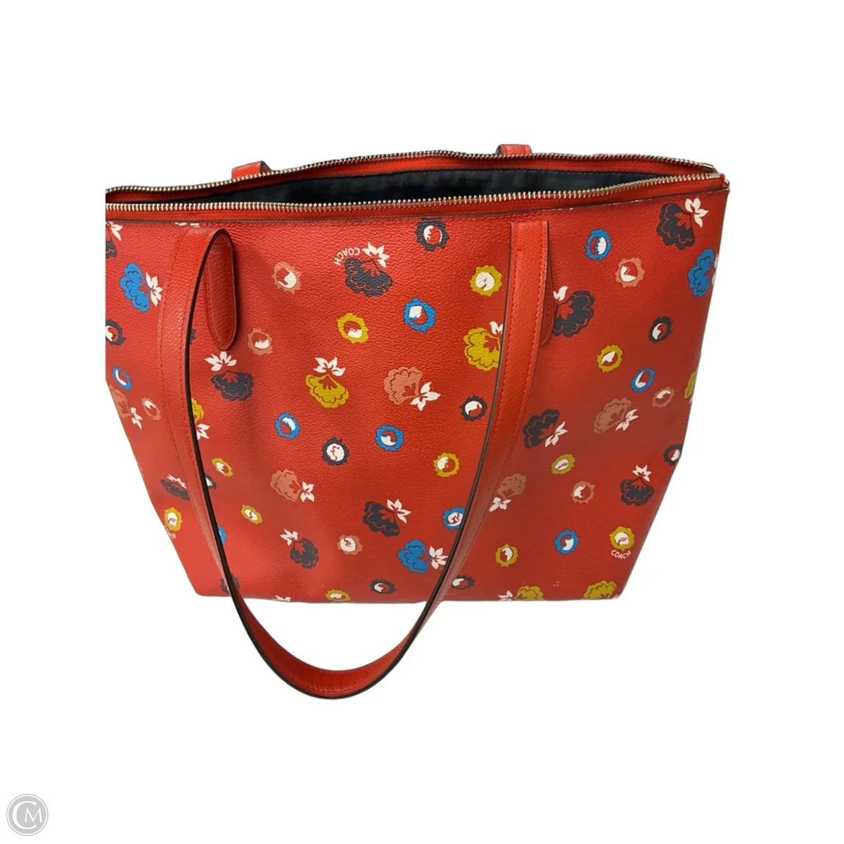 Handbag Designer By Coach, Size: Medium