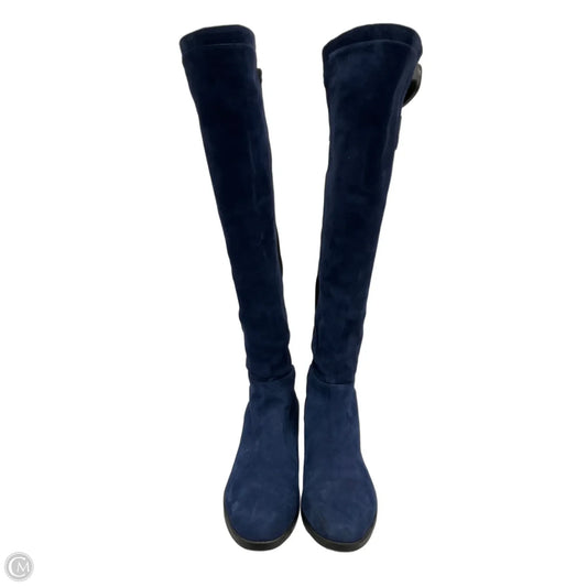 Boots Knee Flats By Vince Camuto In Black & Blue, Size: 9