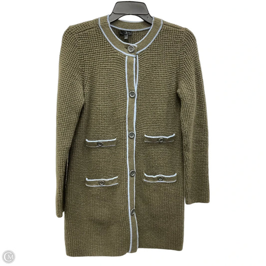 Cardigan By Talbots In Blue & Green, Size: Sp