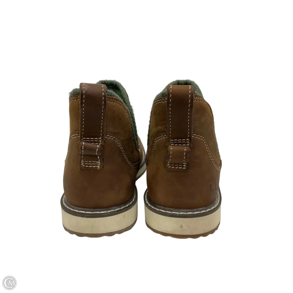 Boots Ankle Flats By L.l. Bean In Brown, Size: 8.5