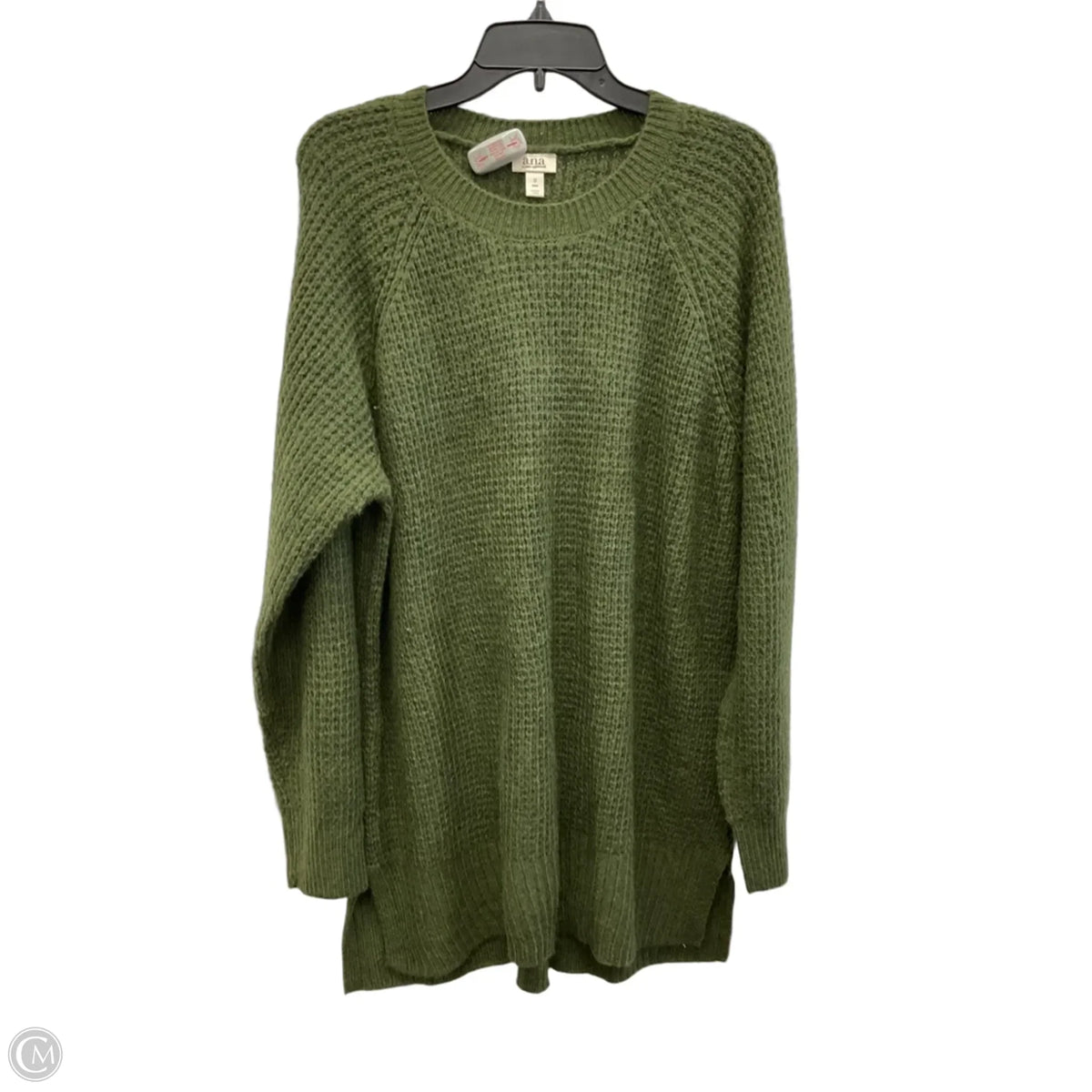 Sweater By Ana In Green, Size: 1x