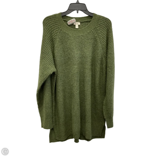 Sweater By Ana In Green, Size: 1x
